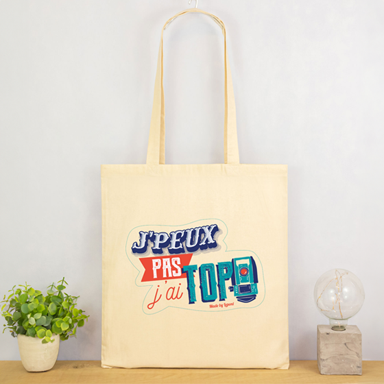 Sac Totebag coton fun Géomètre