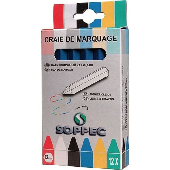 Craie Soppec toutes surfaces bleu