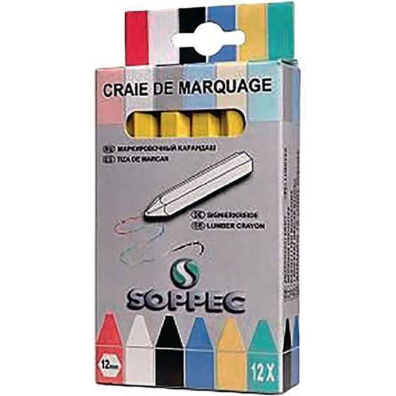 Craie Soppec toutes surfaces jaune