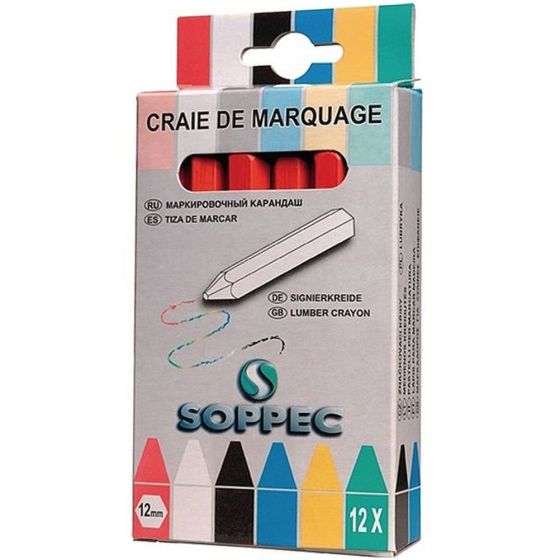 Craie Soppec toutes surfaces rouge